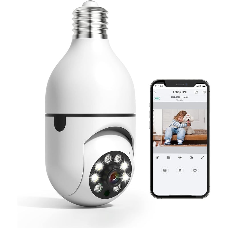 Camara Robótica Roboluz - Tu hogar más protegido