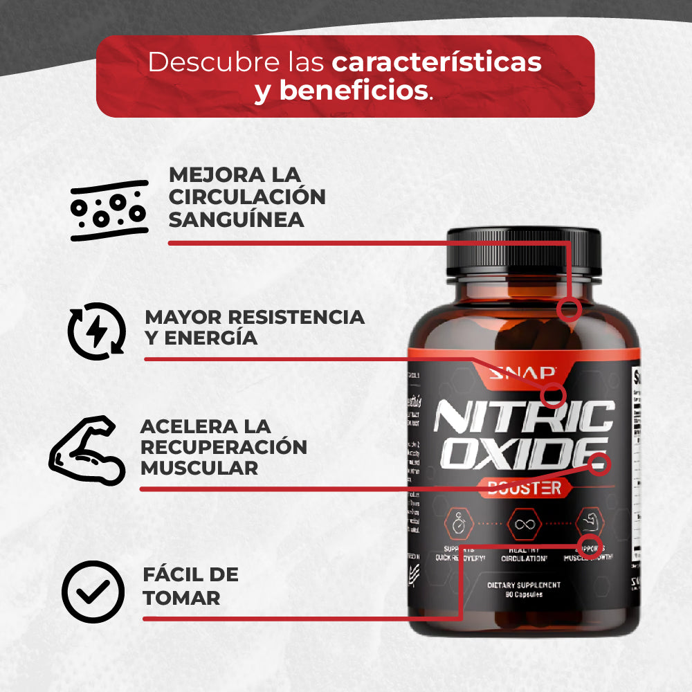 NITRIC OXIDE BOOSTER - 🔥¡ÚLTIMAS UNIDADES!